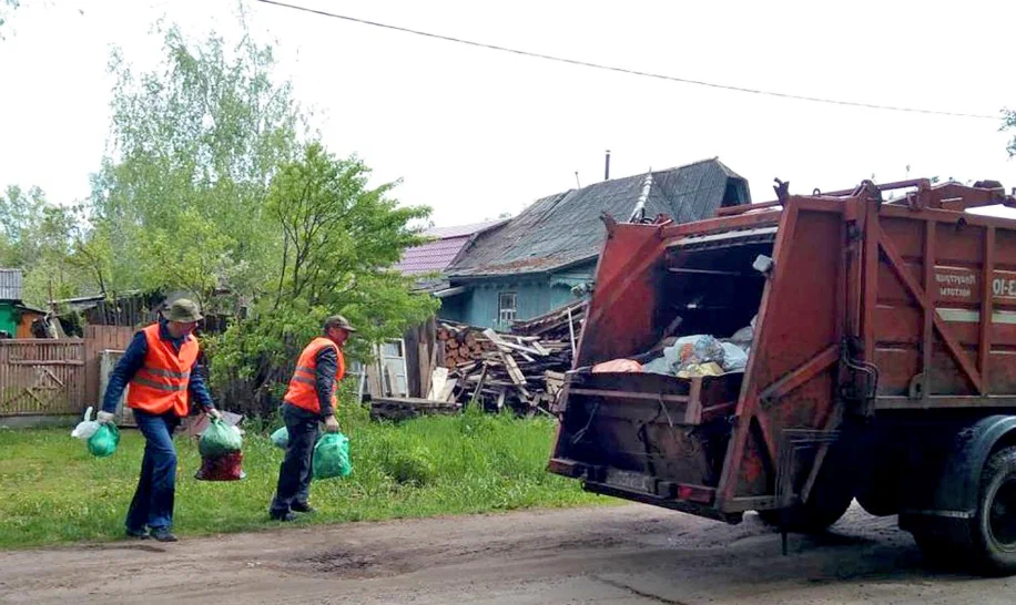 Вывоз мусора из частного дома в Тихорецке в октябре