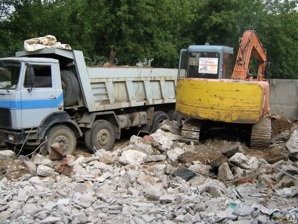 Вывоз бетонного боя и утилизация в Тихорецке в октябре